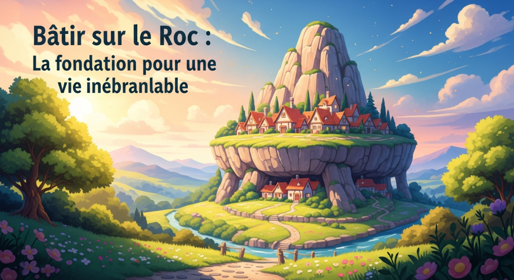 Bâtir sur le Roc : La fondation pour une vie inébranlable