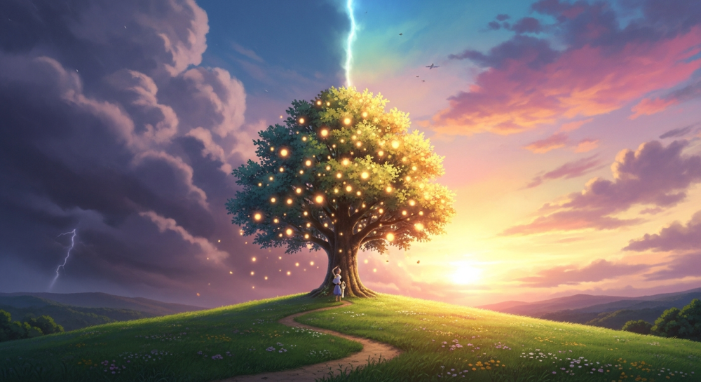 L'Espoir Inébranlable : La Lumière qui Brille dans l'Adversité