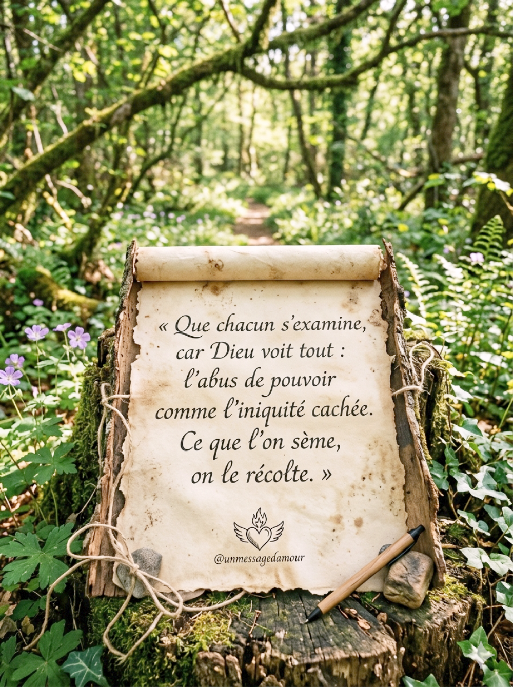 Le péché n'épargne personne 