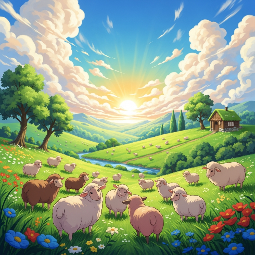 Les brebis du Seigneur!