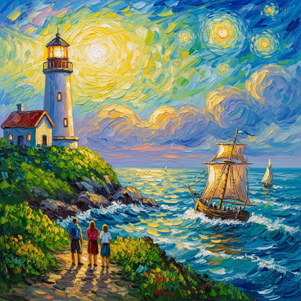 Comme un phare dans la nuit