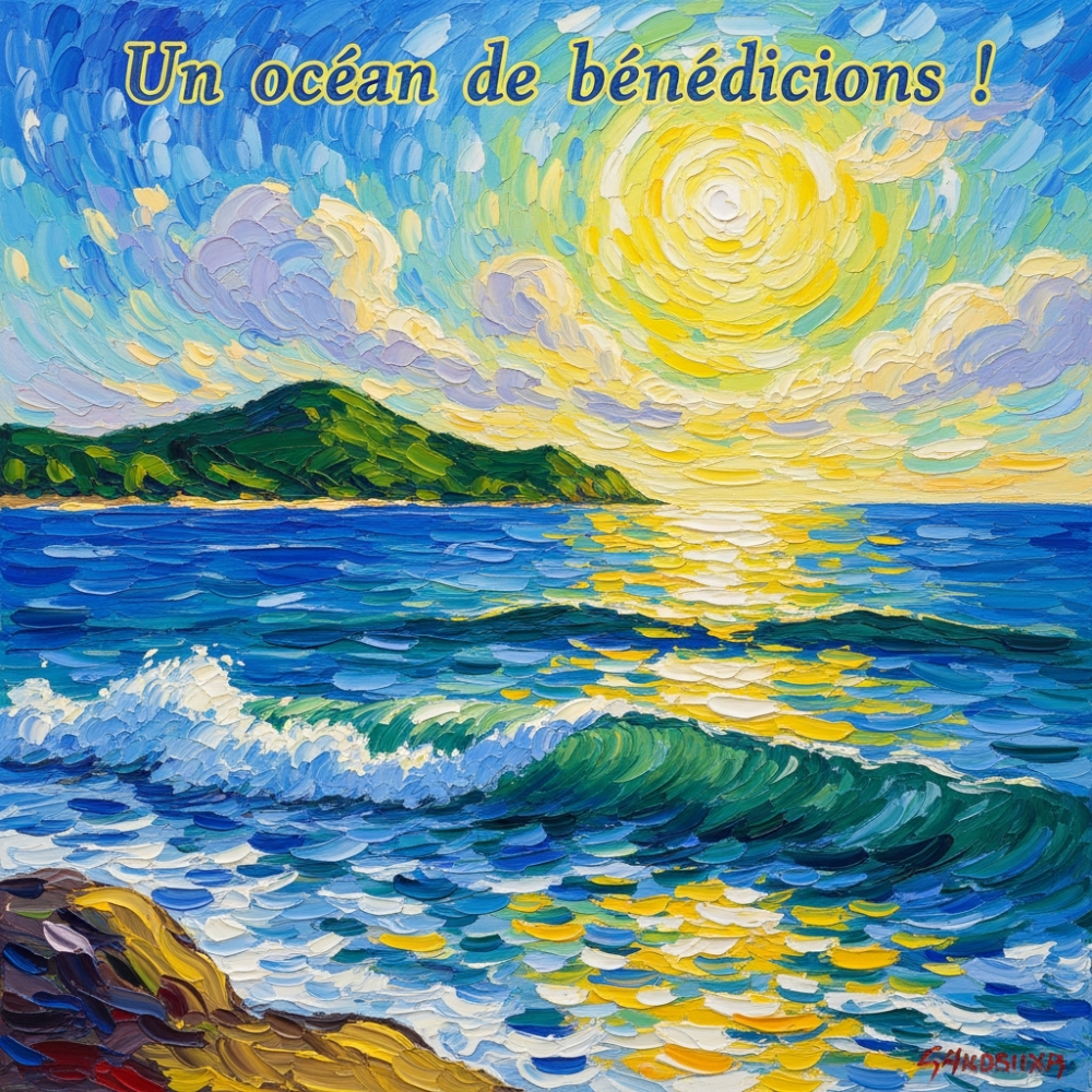 Un océan de bénédictions !