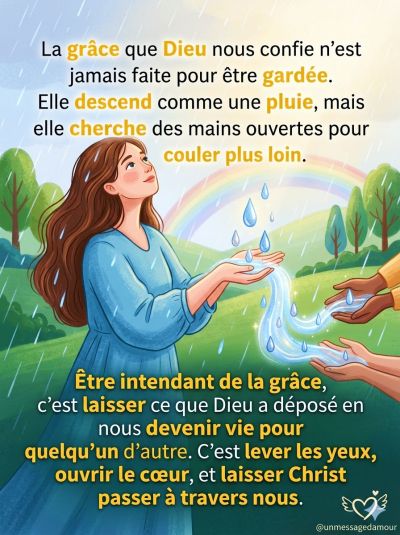 Devenir des intendants fidèles de la grâce !