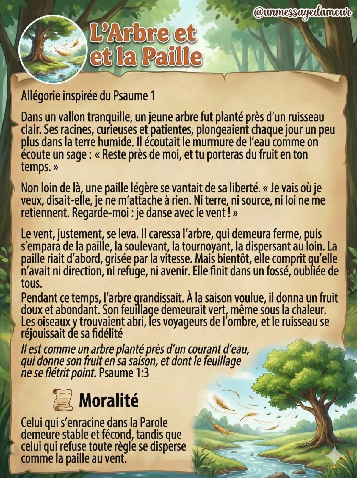 L'Arbre et la Paille