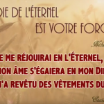 La joie de servir !